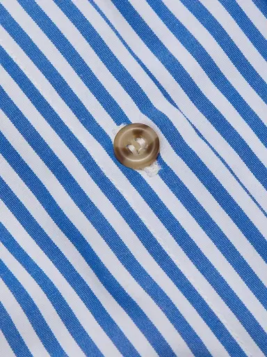 Rosie Assoulin Women's Stripe Tie Shirtdress - Blue Stripe - Size 2 | Thumbnail 7