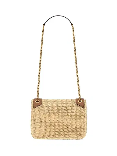 Saint Laurent Women's Niki Mini Shoulder Bag in Raffia | Thumbnail 3