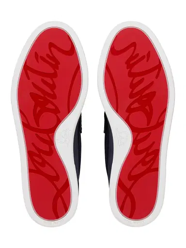 Christian Louboutin Men's Moonboat Leather Loafers - Zaffiro | Thumbnail 5 Christian Louboutin Men's Moonboat Leather Loafers - Zaffiro | Thumbnail 5