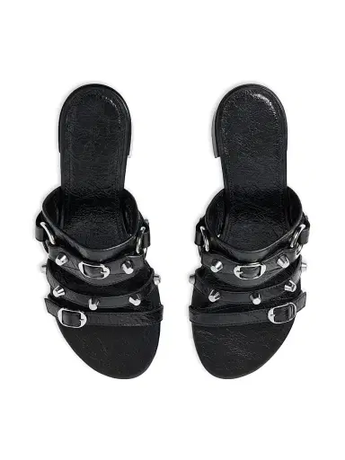 Balenciaga Women's City Sandals - Black | Thumbnail 5