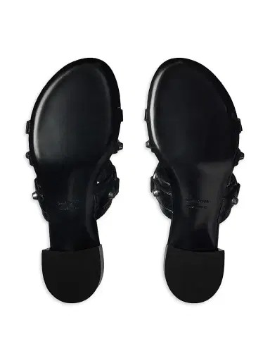 Balenciaga Women's City Sandals - Black | Thumbnail 7