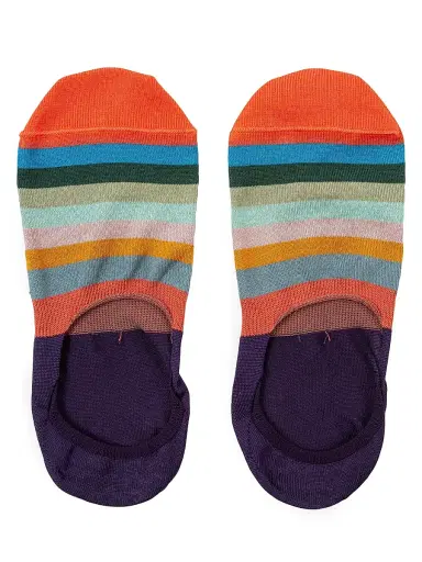 Paul Smith Men's Striped No-Show 3-Piece Socks Set | Thumbnail 4 Paul Smith Men's Striped No-Show 3-Piece Socks Set | Thumbnail 4