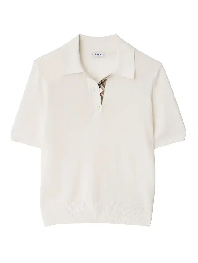 Women's Maddie Wool Polo Shirt - Chalk Women's Maddie Wool Polo Shirt - Chalk