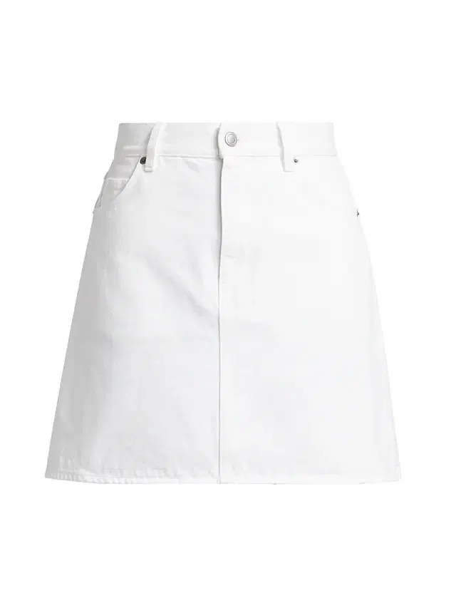 BLK DNM Women's Skirt 74 - White - Size 8