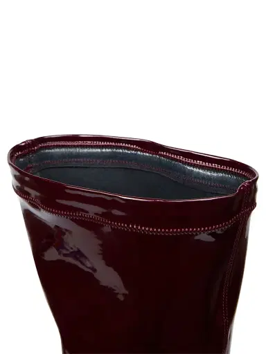 Chloé Women's Janis Tall Shaft Patent Leather Boots - Obscure Red | Thumbnail 5 Chloé Women's Janis Tall Shaft Patent Leather Boots - Obscure Red | Thumbnail 5