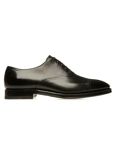 Bally Men's Selby Leather Oxfords - Black | Thumbnail 1