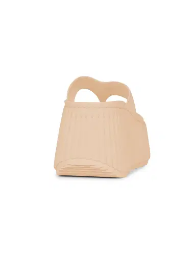 Chloé Women's Nama Leather Wedge Sandals - Toasted Almond | Thumbnail 3 Chloé Women's Nama Leather Wedge Sandals - Toasted Almond | Thumbnail 3