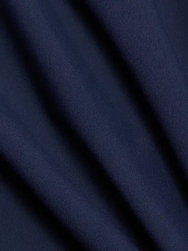 Giorgio Armani Men's Stretch Sport Shirt - Navy - Size 16 | Thumbnail 7