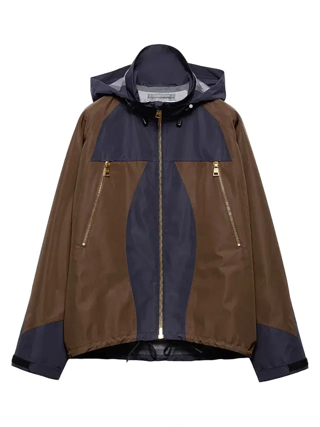 Women's Technical Fabric Blouson Jacket - Blue