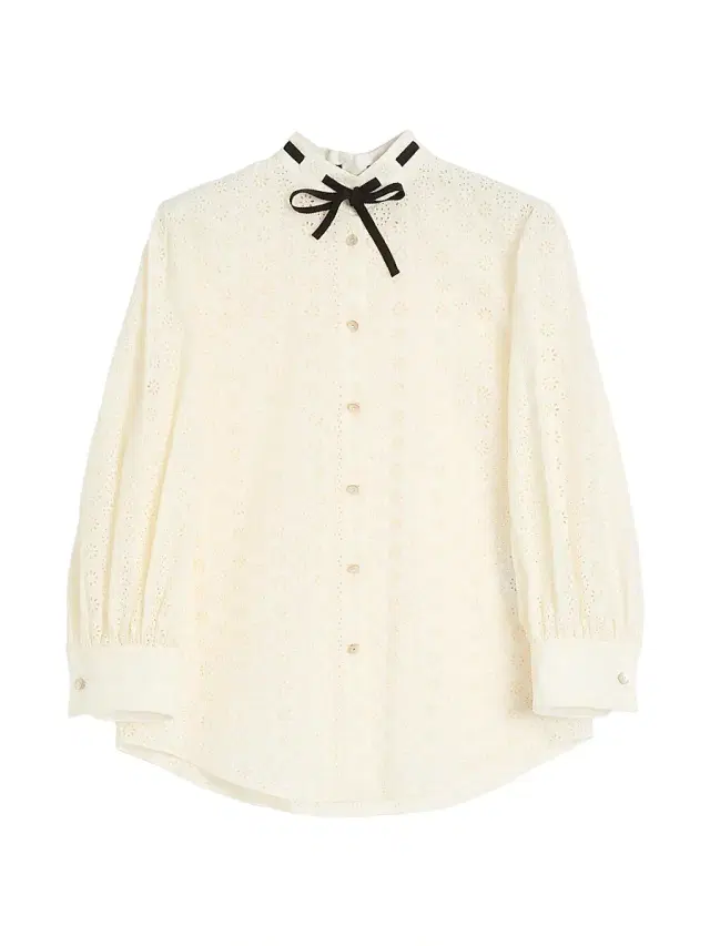 Valentino Garavani Women's Daisy Sangallo Polka Dot Shirt -