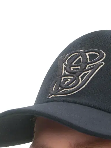 Valentino Garavani Men's Cotton Baseball Cap with Embroidery - Blue - Size Medium | Thumbnail 2