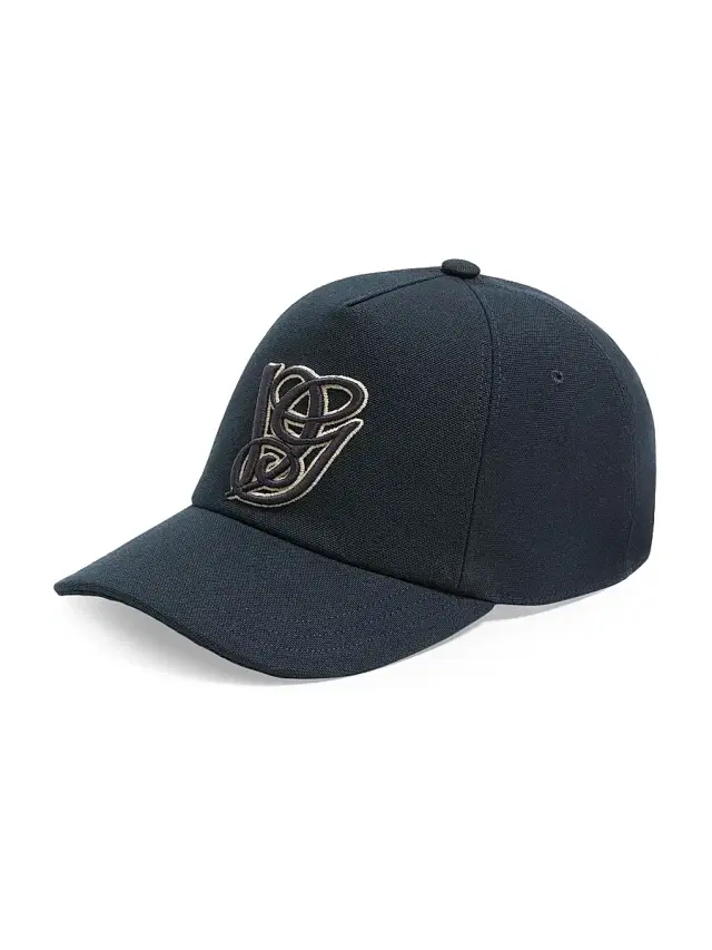 Valentino Garavani Men's Cotton Baseball Cap with Embroidery - Blue
