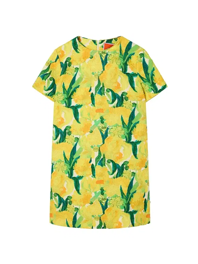 La DoubleJ Women's Mini Swing Dress - Zesty Yellow
