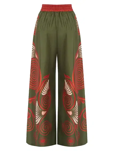 La DoubleJ Women's Palazzo Pants - Dark Green - Size XS | Thumbnail 2 La DoubleJ Women's Palazzo Pants - Dark Green - Size XS | Thumbnail 2