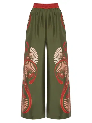La DoubleJ Women's Palazzo Pants - Dark Green - Size XS | Thumbnail 1 La DoubleJ Women's Palazzo Pants - Dark Green - Size XS | Thumbnail 1