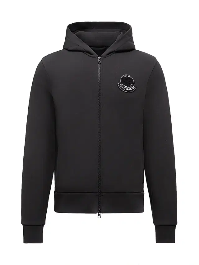 Men's Hoodie in Cotton - Black