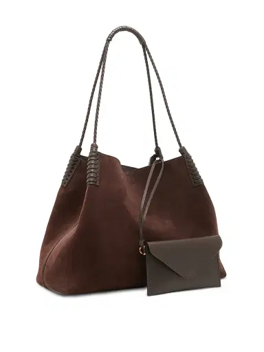 Etro Women's Libra Suede Shopping Tote | Thumbnail 4 Etro Women's Libra Suede Shopping Tote | Thumbnail 4