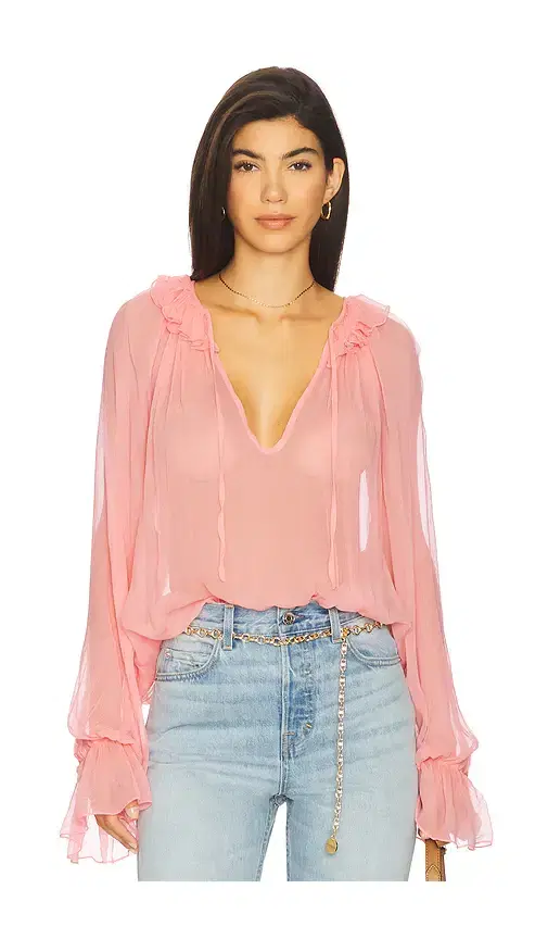 Lovers and Friends Evelyn Sheer Top