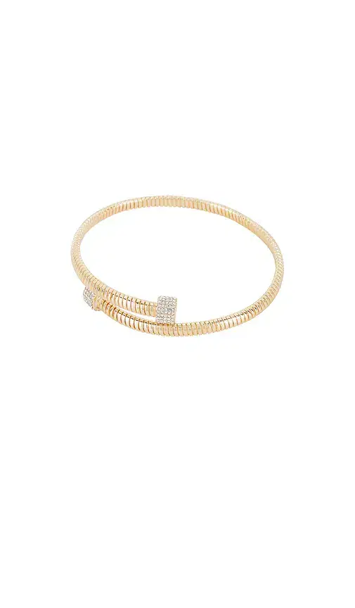 Pave Single Wrap Cuff