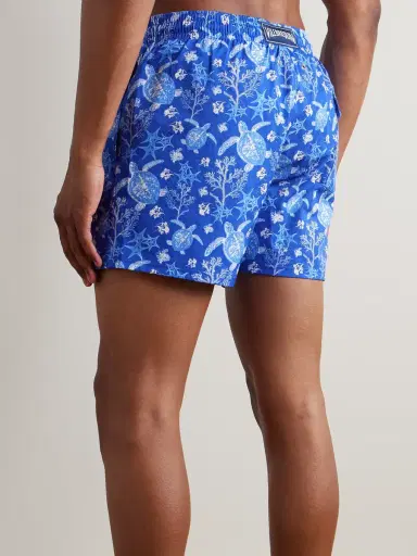 Vilebrequin Moonrise Straight-Leg Mid-Length Printed Swim Shorts - Men | Thumbnail 3