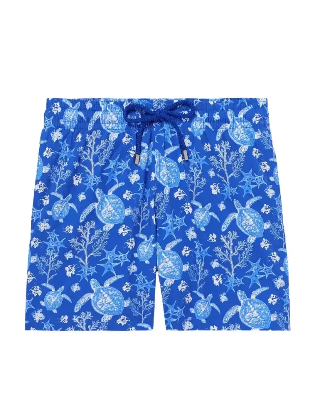 Moonrise Straight-Leg Mid-Length Printed Swim Shorts - Men