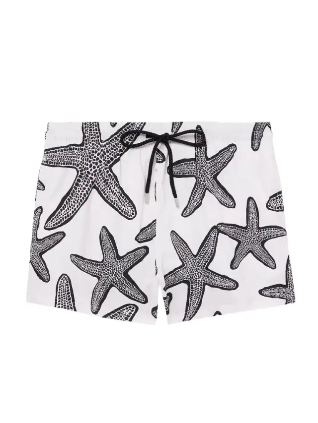 Manta Straight-Leg Short-Length Printed Swim Shorts - Men