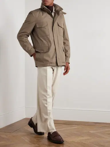 Loro Piana Traveller Slim-Fit Shell Jacket - Men | Thumbnail 2