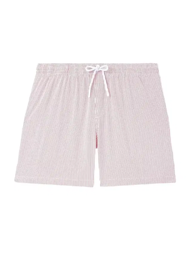 Loro Piana Daneu Straight-Leg Mid-Length Striped Swim Shorts - Men