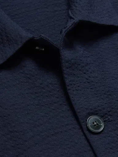 Sunspel Wool-Blend Seersucker Shirt Jacket - Men | Thumbnail 4 Sunspel Wool-Blend Seersucker Shirt Jacket - Men | Thumbnail 4