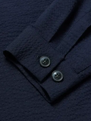 Sunspel Wool-Blend Seersucker Shirt Jacket - Men | Thumbnail 5 Sunspel Wool-Blend Seersucker Shirt Jacket - Men | Thumbnail 5