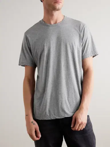James Perse Luxe Lotus Slim-Fit Cotton-Jersey T-Shirt - Men | Thumbnail 3 James Perse Luxe Lotus Slim-Fit Cotton-Jersey T-Shirt - Men | Thumbnail 3