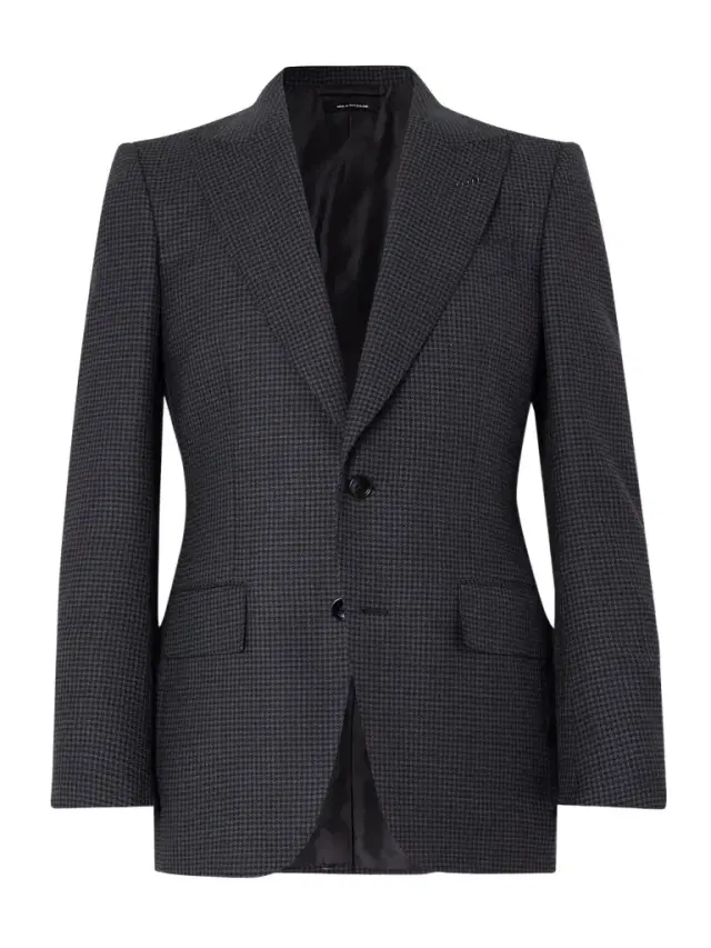 Dyllan Houndstooth Wool-Blend Suit Jacket - Men