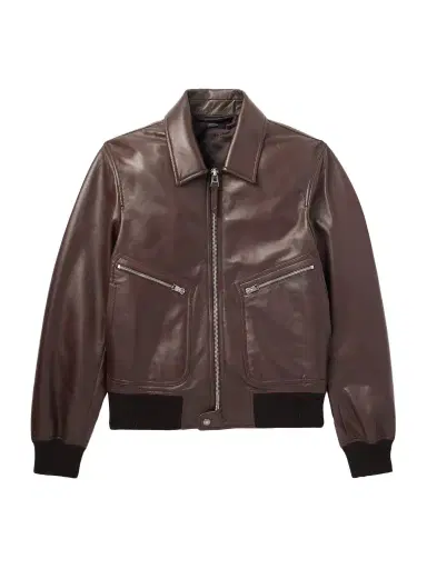 Tom Ford Leather Zip-Up Jacket - Men | Thumbnail 1 Tom Ford Leather Zip-Up Jacket - Men | Thumbnail 1