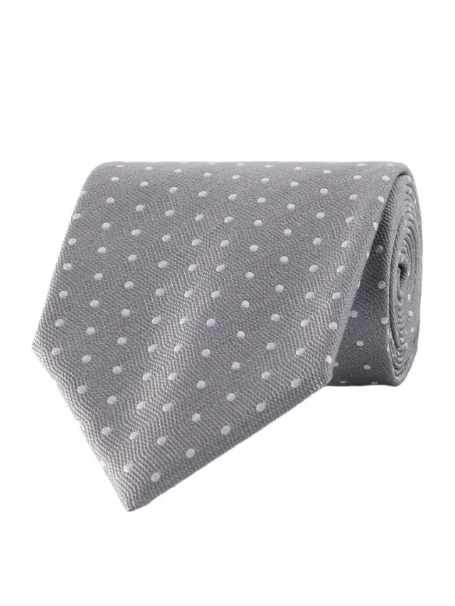 8cm Polka-Dot Silk Tie - Men