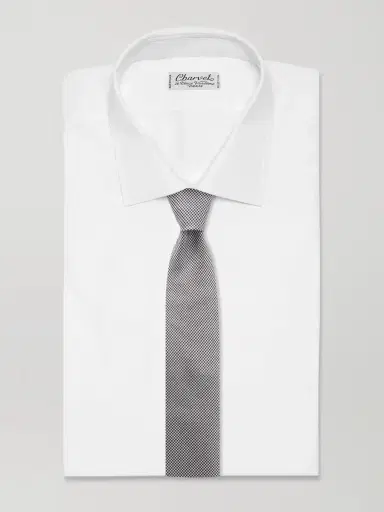 Tom Ford 8cm Houndstooth Silk Tie - Men | Thumbnail 2 Tom Ford 8cm Houndstooth Silk Tie - Men | Thumbnail 2