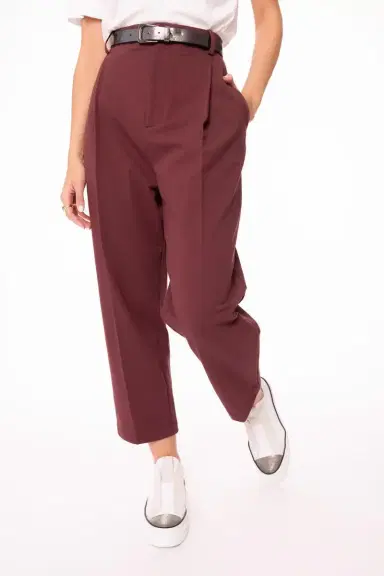 Brunello Cucinelli Lightweight Cropped Trousers | Thumbnail 3