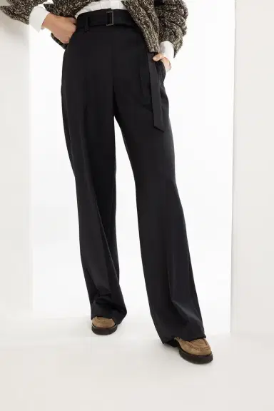 Brunello Cucinelli Loose Corset Pant | Thumbnail 3