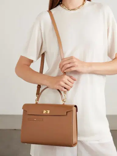 Anya Hindmarch Mortimer Leather Shoulder Bag | Thumbnail 6