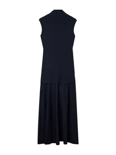 Jil Sander Layered Jersey Turtleneck Maxi Dress | Thumbnail 1 Jil Sander Layered Jersey Turtleneck Maxi Dress | Thumbnail 1