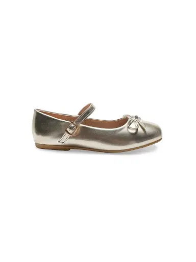 Tulleen Julietta Bow Flats - Gold 5 (Child) | Thumbnail 2