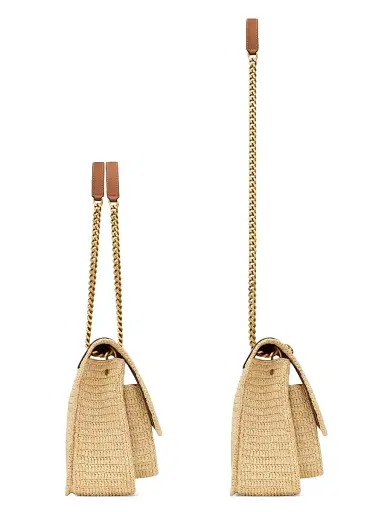 Saint Laurent Women's Niki Medium in Raffia Bag | Thumbnail 5 Saint Laurent Women's Niki Medium in Raffia Bag | Thumbnail 5