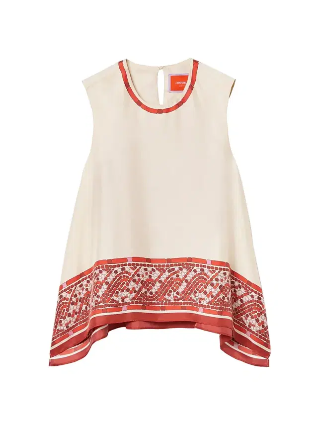 Women's San Carlo Top - Cobra Place Red