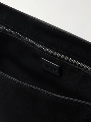 Loewe Leather-Trimmed Suede and Canvas Messenger Bag - Men | Thumbnail 5 Loewe Leather-Trimmed Suede and Canvas Messenger Bag - Men | Thumbnail 5