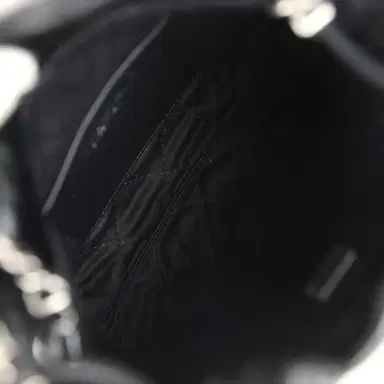 Chanel Chanel Mini 22 Bag Black Shiny Calfskin Brushed Silver Hardware | Thumbnail 8 Chanel Chanel Mini 22 Bag Black Shiny Calfskin Brushed Silver Hardware | Thumbnail 8