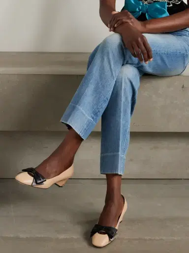 Valentino Garavani Bowow 45 Bow-embellished Leather Pumps | Thumbnail 2 Valentino Garavani Bowow 45 Bow-embellished Leather Pumps | Thumbnail 2