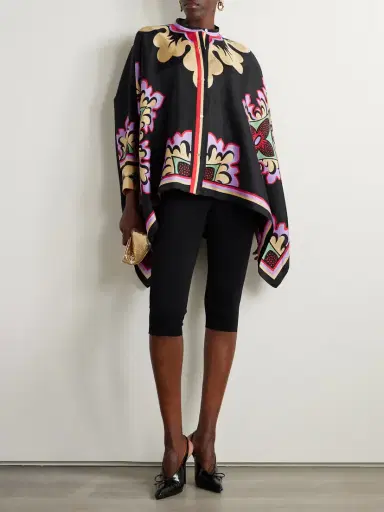 La DoubleJ Printed Silk-twill Shirt | Thumbnail 2 La DoubleJ Printed Silk-twill Shirt | Thumbnail 2