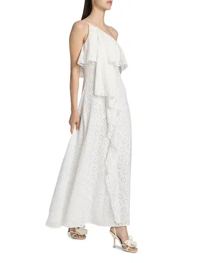 Staud Women's Isa Eyelet Maxi Dress | Thumbnail 4