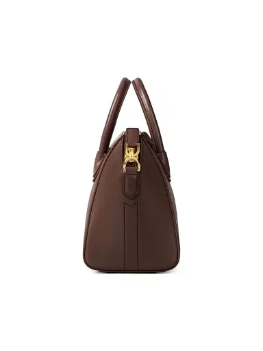 Givenchy Women's Mini Antigona Top Handle Bag in Box Leather - Dark Brown | Thumbnail 2