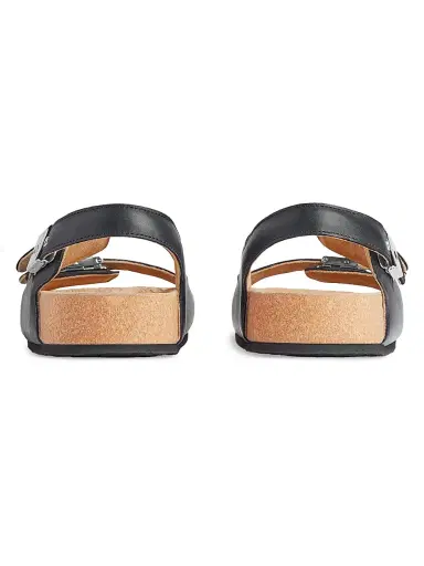 Balenciaga Women's I Scholl Flat Sandals - Black - Size 10 | Thumbnail 3 Balenciaga Women's I Scholl Flat Sandals - Black - Size 10 | Thumbnail 3