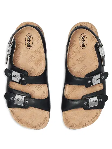 Balenciaga Women's I Scholl Flat Sandals - Black - Size 10 | Thumbnail 5 Balenciaga Women's I Scholl Flat Sandals - Black - Size 10 | Thumbnail 5